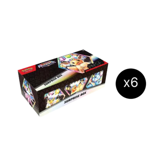 Prismatic Evolutions Surprise Box Case