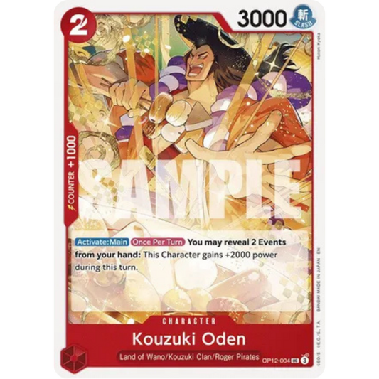 Kouzuki Oden (OP12-004) - Legacy of the Master