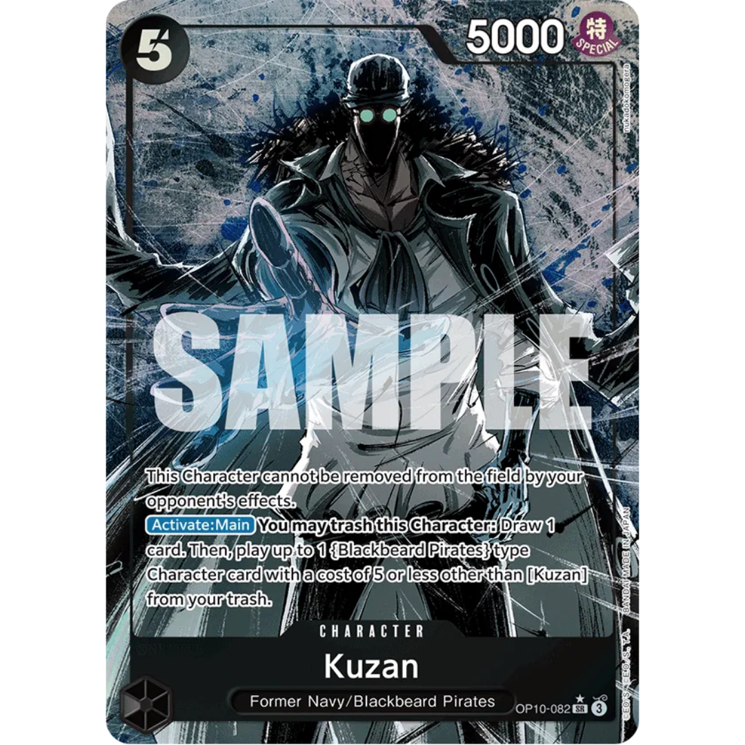 Kuzan (Parallel) (OP10-082) - Royal Blood Foil