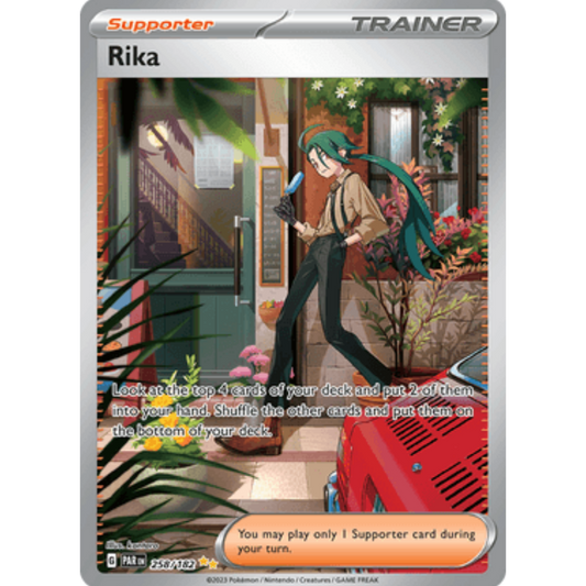 Rika 258/182  - Holofoil SV04 Paradox Rift - Special Illustration Rare