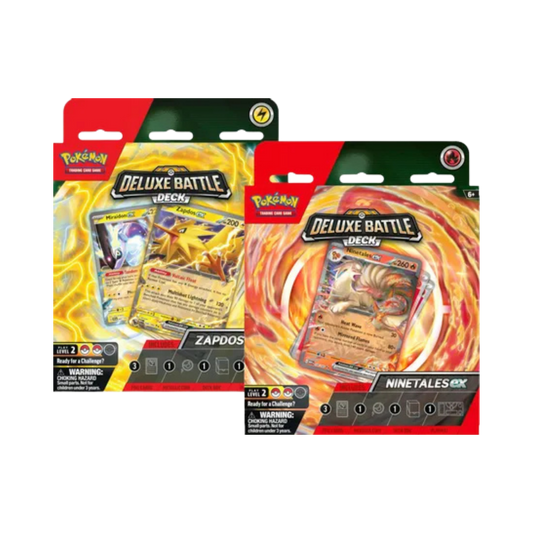 Deluxe Battle Deck: Zapdos ex/Ninetales ex [Set of 2]