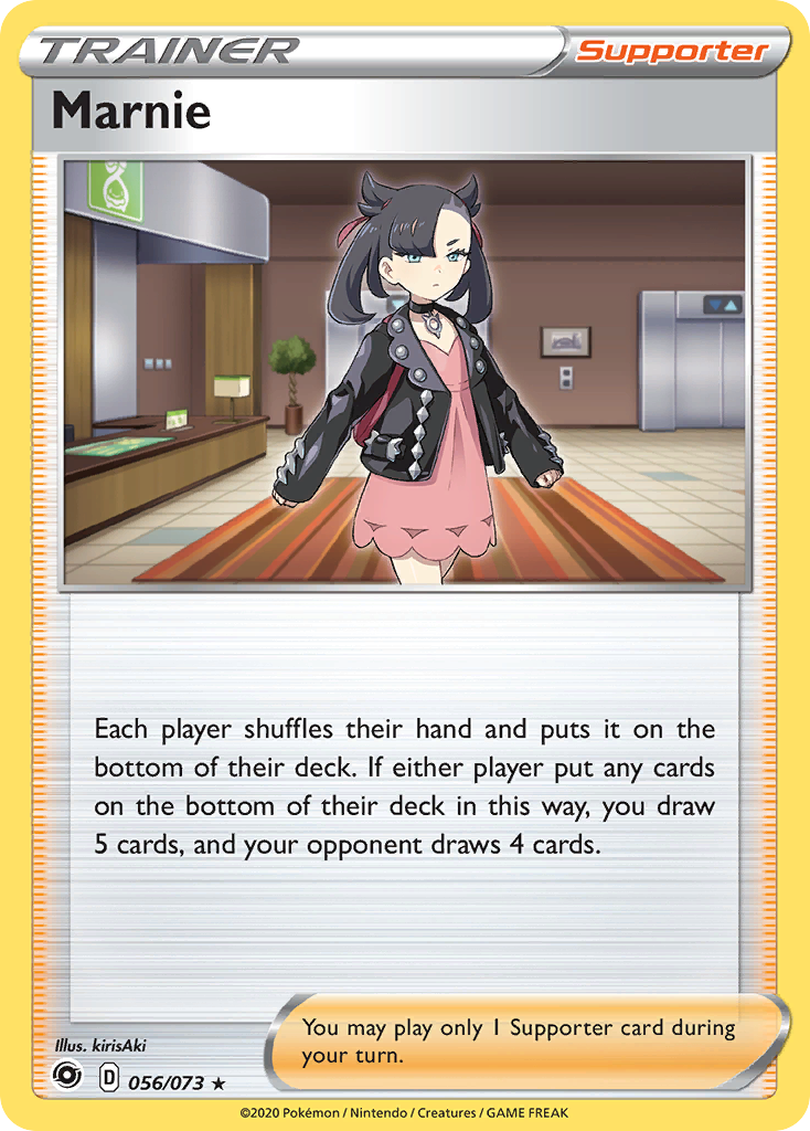 Marnie 056  - Holofoil Champions Path - Holo Rare