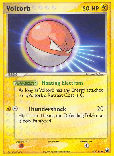 Voltorb/112  FireRed & LeafGreen - Common