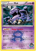 Team Aqua's Muk 008  - Holofoil Double Crisis - Holo Rare