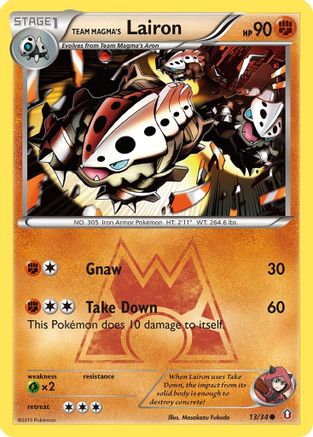 Team Magma's Lairon 013  Double Crisis - Common