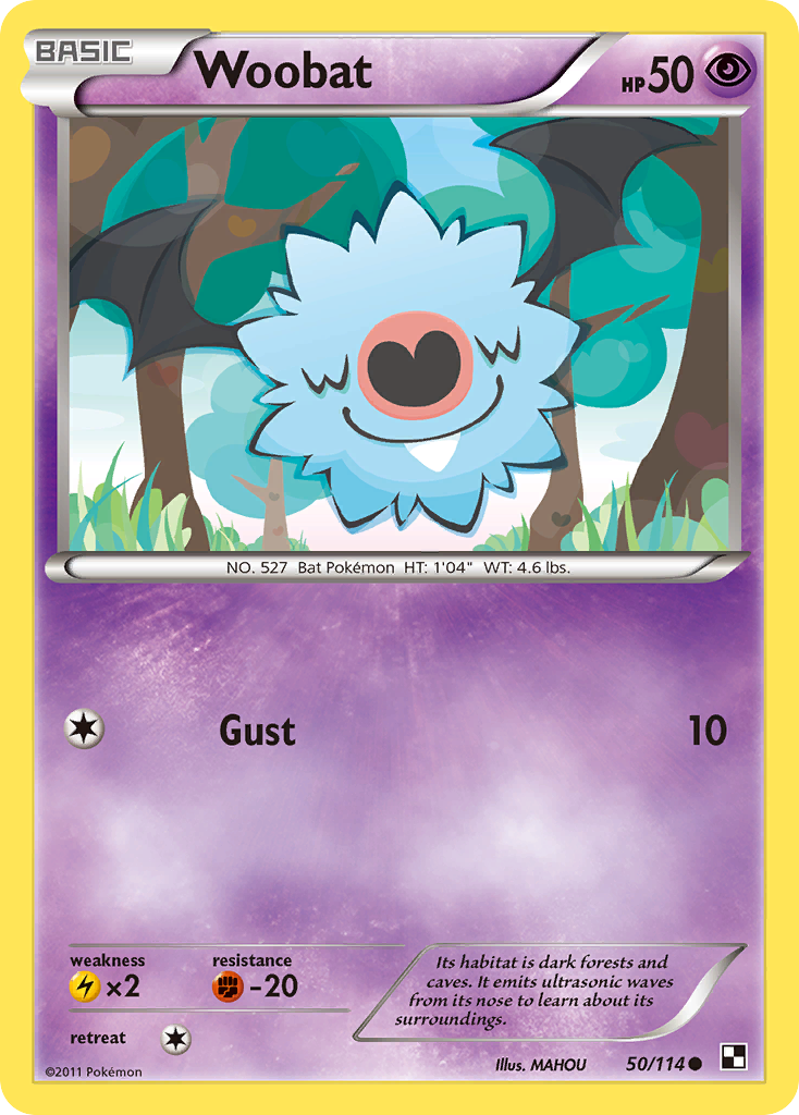 Woobat  Black and White - Common