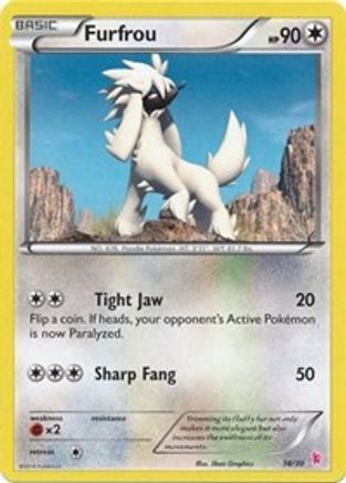 Furfrou (#16 - Sylveon)  XY Trainer Kit Sylveon & Noivern - Common