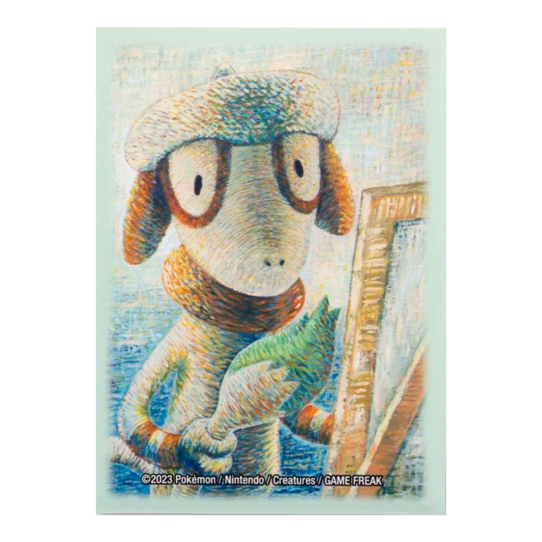Card Sleeves - Smeargle Inspired by Self-Portrait as a Painter (Pokemon Center × Van Gogh Museum)