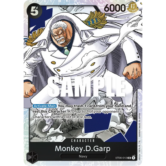 Monkey.D.Garp (ST06-012) - Starter Deck 6: Absolute Justice Foil