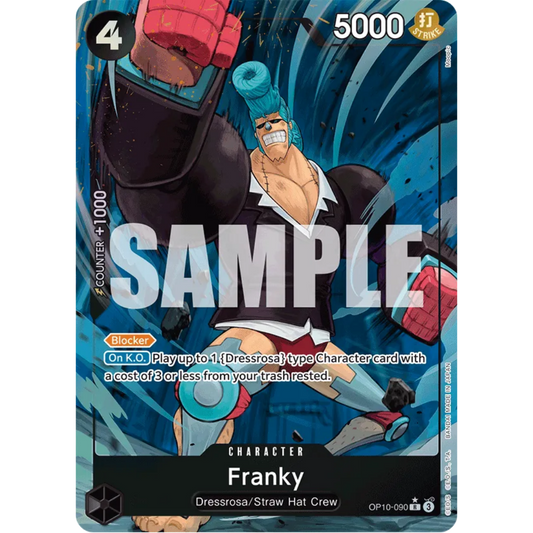 Franky (090) (Parallel) (OP10-090) - Royal Blood Foil