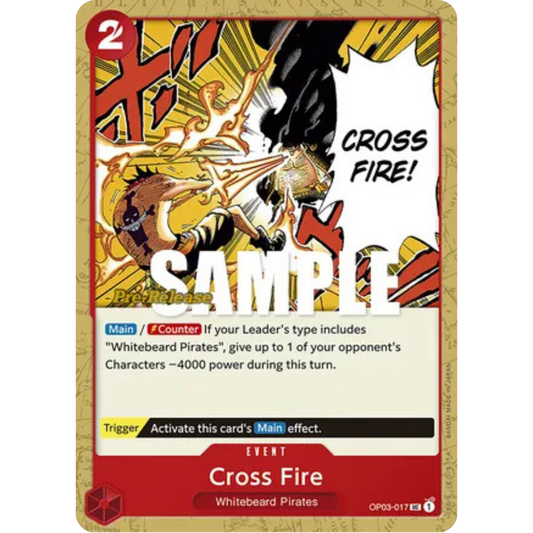 Cross Fire (OP03-017) - Pillars of Strength Pre-Release Cards