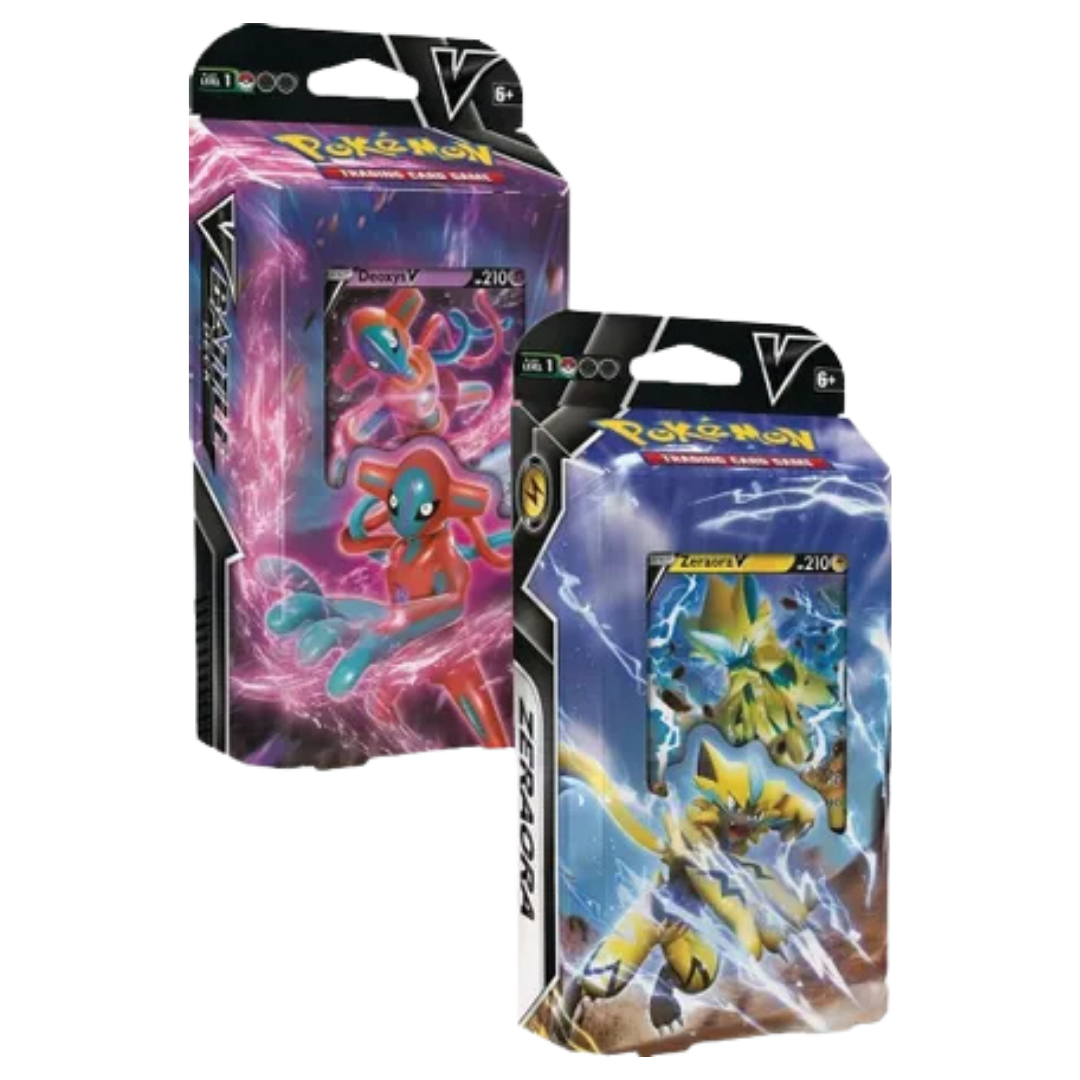 Deoxys V / Zeraora V Battle Decks [Set of 2]