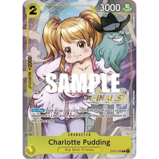 Charlotte Pudding (Offline Regional 2023) [Finalist] (ST07-008) - One Piece Promotion Cards Foil