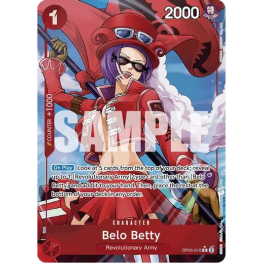Belo Betty (Alternate Art) (OP05-015) - Premium Booster -The Best- Foil