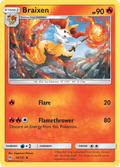 Braixen  SM  Forbidden Light - Uncommon