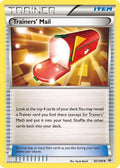 Trainers' Mail 092  - Reverse Holofoil XY  Roaring Skies - Uncommon