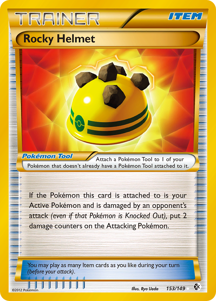 Rocky Helmet (Secret)  - Holofoil Boundaries Crossed - Secret Rare