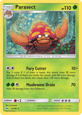 Parasect 005  SM Base Set - Rare