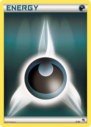 Darkness Energy (#5)  BW Trainer Kit Excadrill & Zoroark - Common