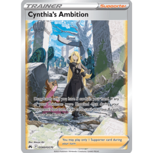 Cynthia's Ambition (GG60/GG70) [Sword & Shield: Crown Zenith]