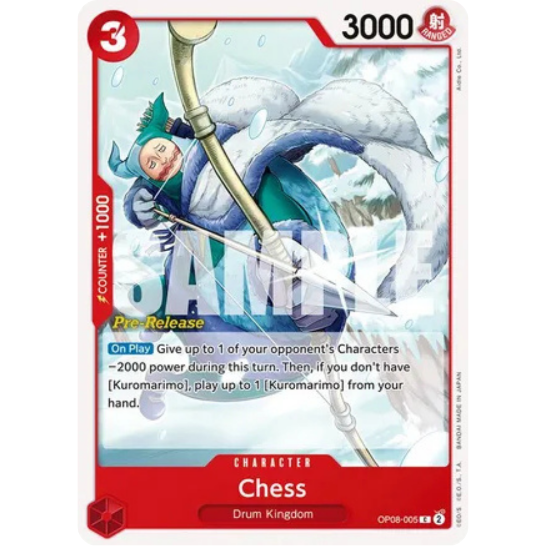 Chess (OP08-005) - Two Legends Pre-Release Cards