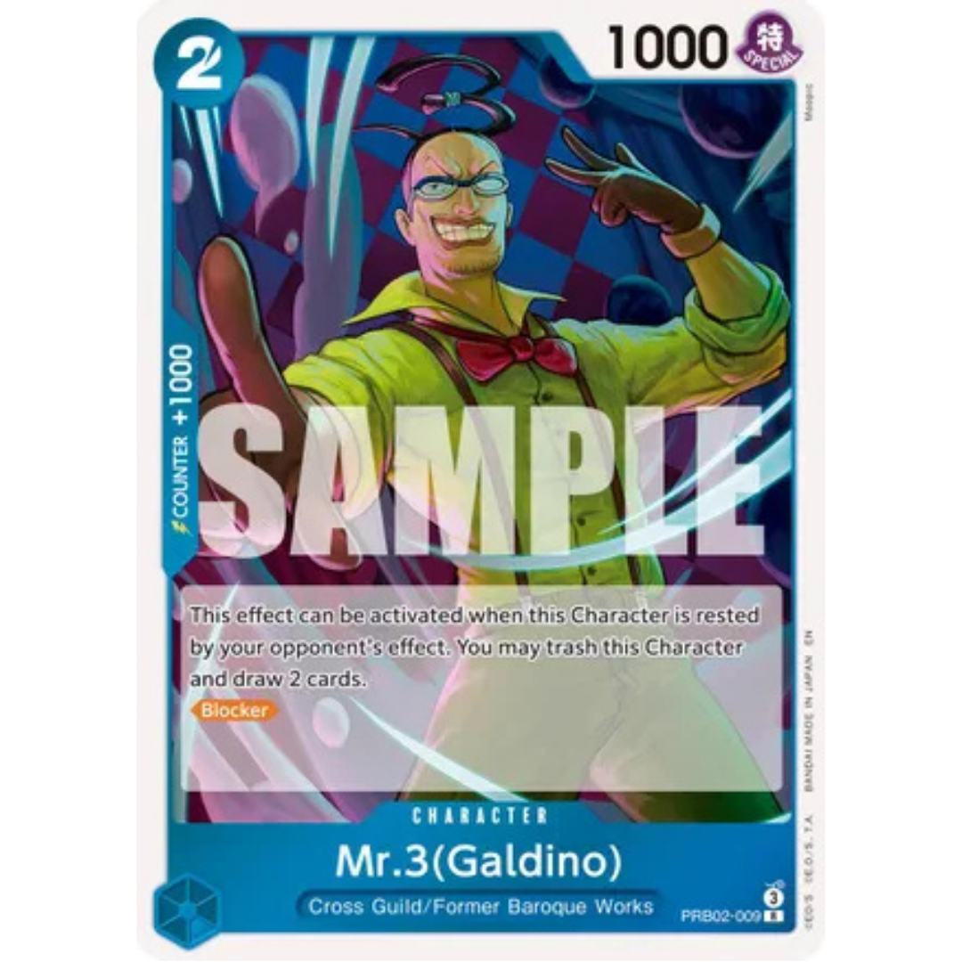 Mr.3(Galdino) (PRB02-009) - Premium Booster -The Best- Vol. 2 Foil