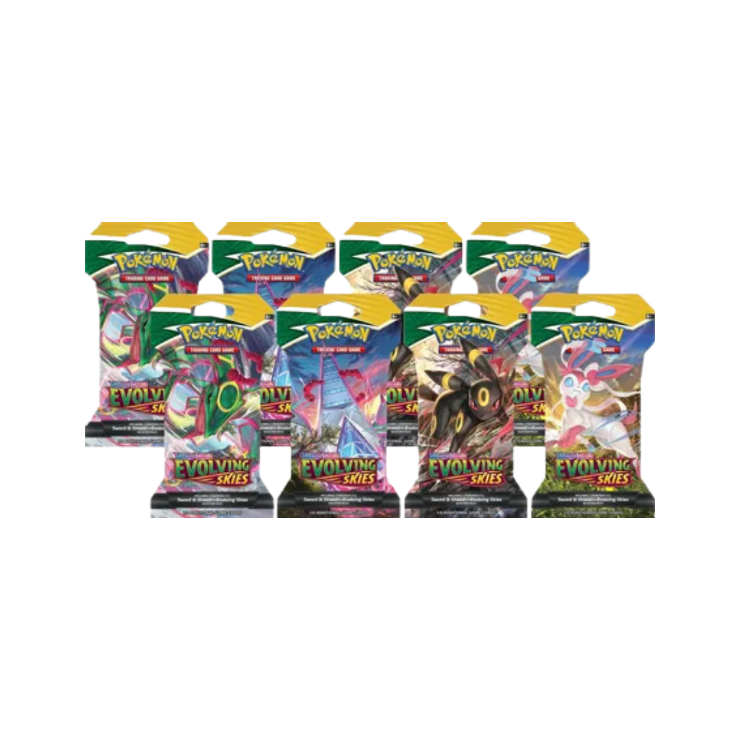 Evolving Skies Sleeved Booster Pack Bundle [Set of 8]