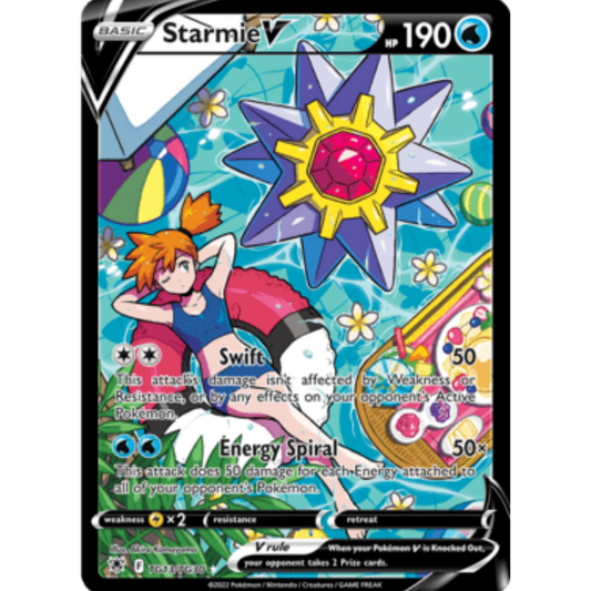 Starmie V TG13/TG30  - Holofoil SWSH10 Astral Radiance Trainer Gallery - Ultra Rare