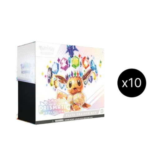 Prismatic Evolutions Elite Trainer Box Case