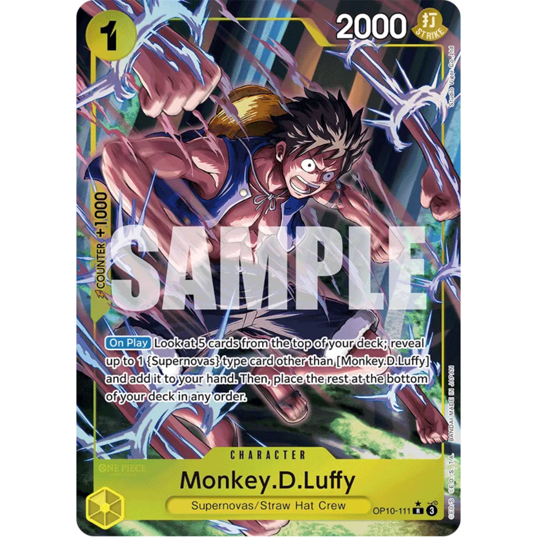 Monkey.D.Luffy (111) (Parallel) (OP10-111) - Royal Blood Foil