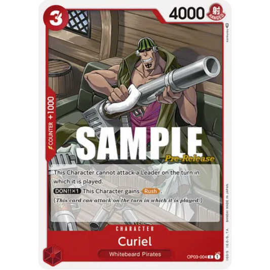 Curiel (OP03-004) - Pillars of Strength Pre-Release Cards