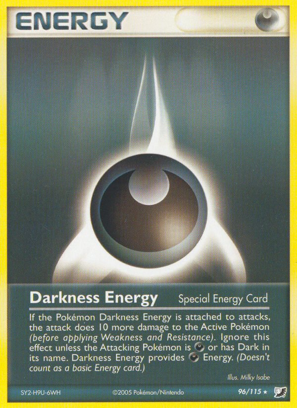 Darkness Energy (Special)  Unseen Forces - Rare