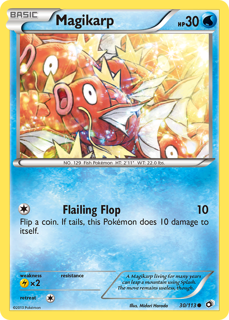 Magikarp 030  Legendary Treasures - Common