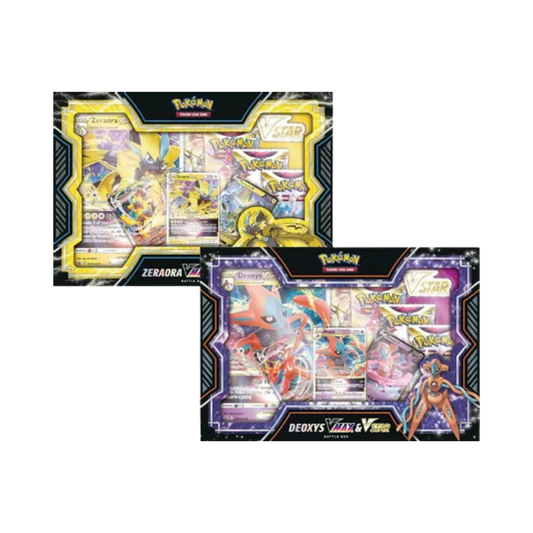Deoxys/Zeraora VMAX & VSTAR Battle Box [Set of 2]