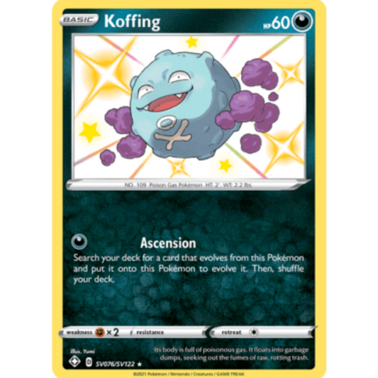 Koffing (SV076/SV122) [Sword & Shield: Shining Fates]