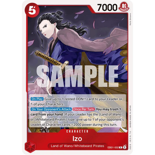 Izo (EB01-002) - Extra Booster: Memorial Collection Foil