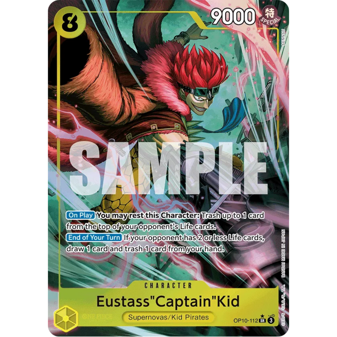 Eustass"Captain"Kid (112) (Parallel) (OP10-112) - Royal Blood Foil