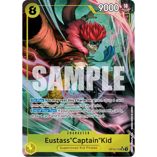 Eustass"Captain"Kid (112) (Parallel) (OP10-112) - Royal Blood Foil