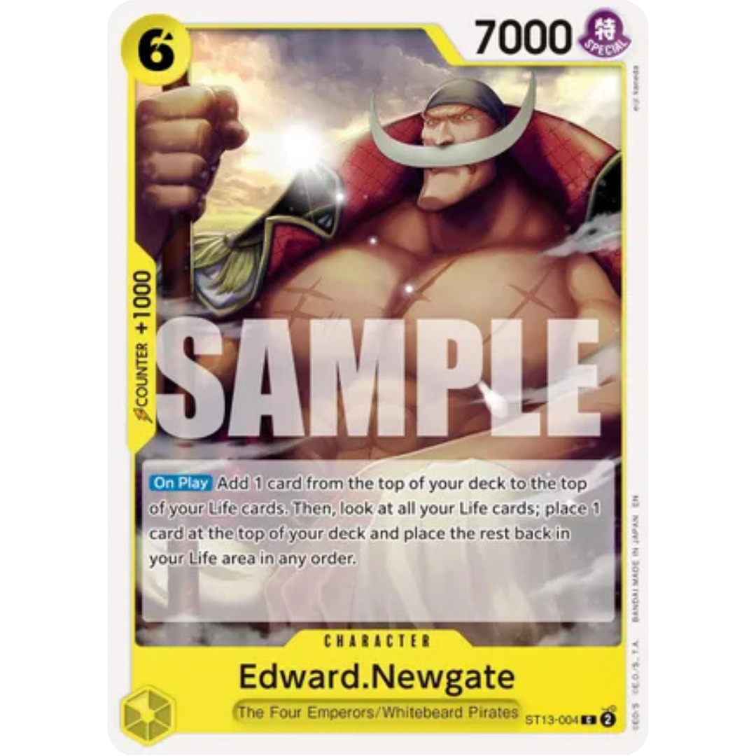 Edward.Newgate - ST13-004 (Reprint) (ST13-004) - Premium Booster -The Best- Vol. 2