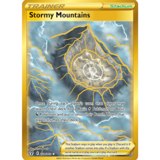 Stormy Mountains (232/203) [Sword & Shield: Evolving Skies]