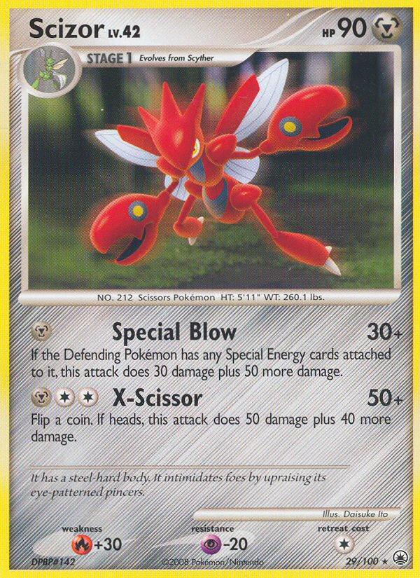 Scizor  Majestic Dawn - Rare