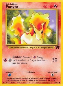 Ponyta 064  - Unlimited Team Rocket - Common