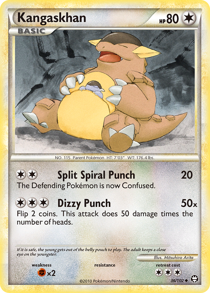 Kangaskhan  Triumphant - Uncommon