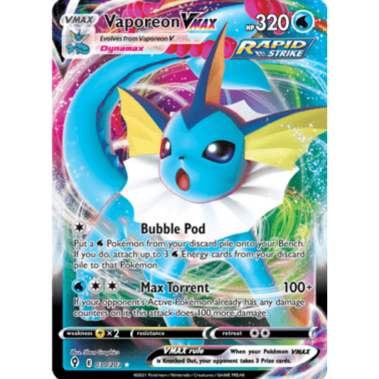 Vaporeon VMAX (030/203) [Sword & Shield: Evolving Skies]