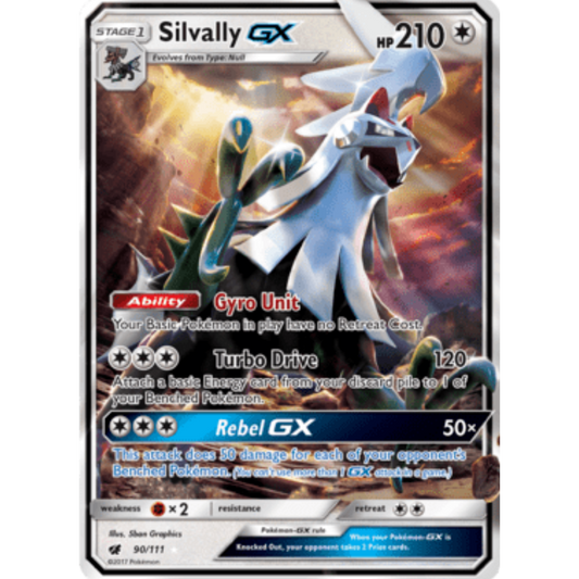 Silvally GX (90/111) [Sun & Moon: Crimson Invasion]