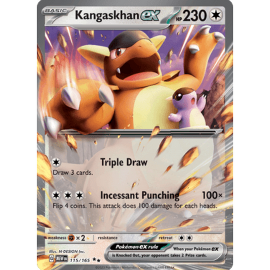 Kangaskhan ex (115/165) [Scarlet & Violet: 151]