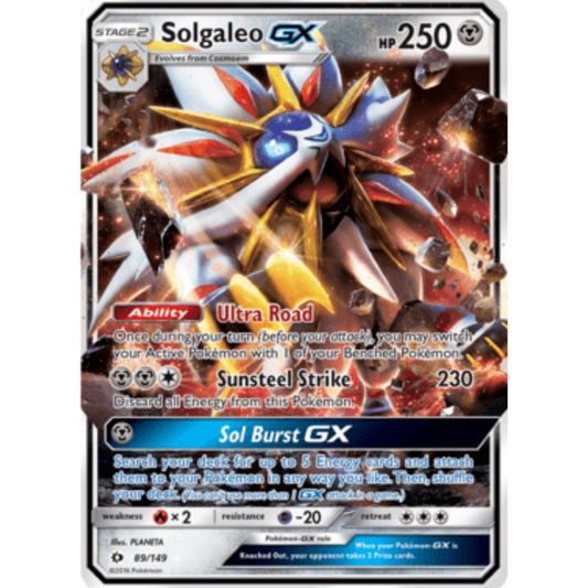 Solgaleo GX (89/149) [Sun & Moon: Base Set]
