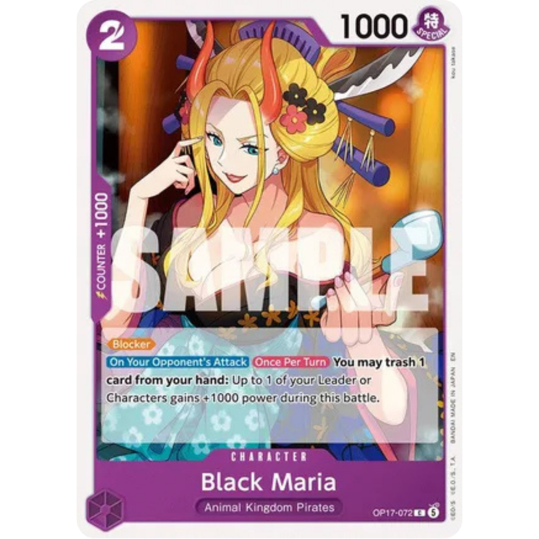 Black Maria (OP17-072) - The World's Strongest Warriors