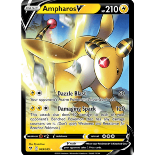 Ampharos V (049/185) [Sword & Shield: Vivid Voltage]