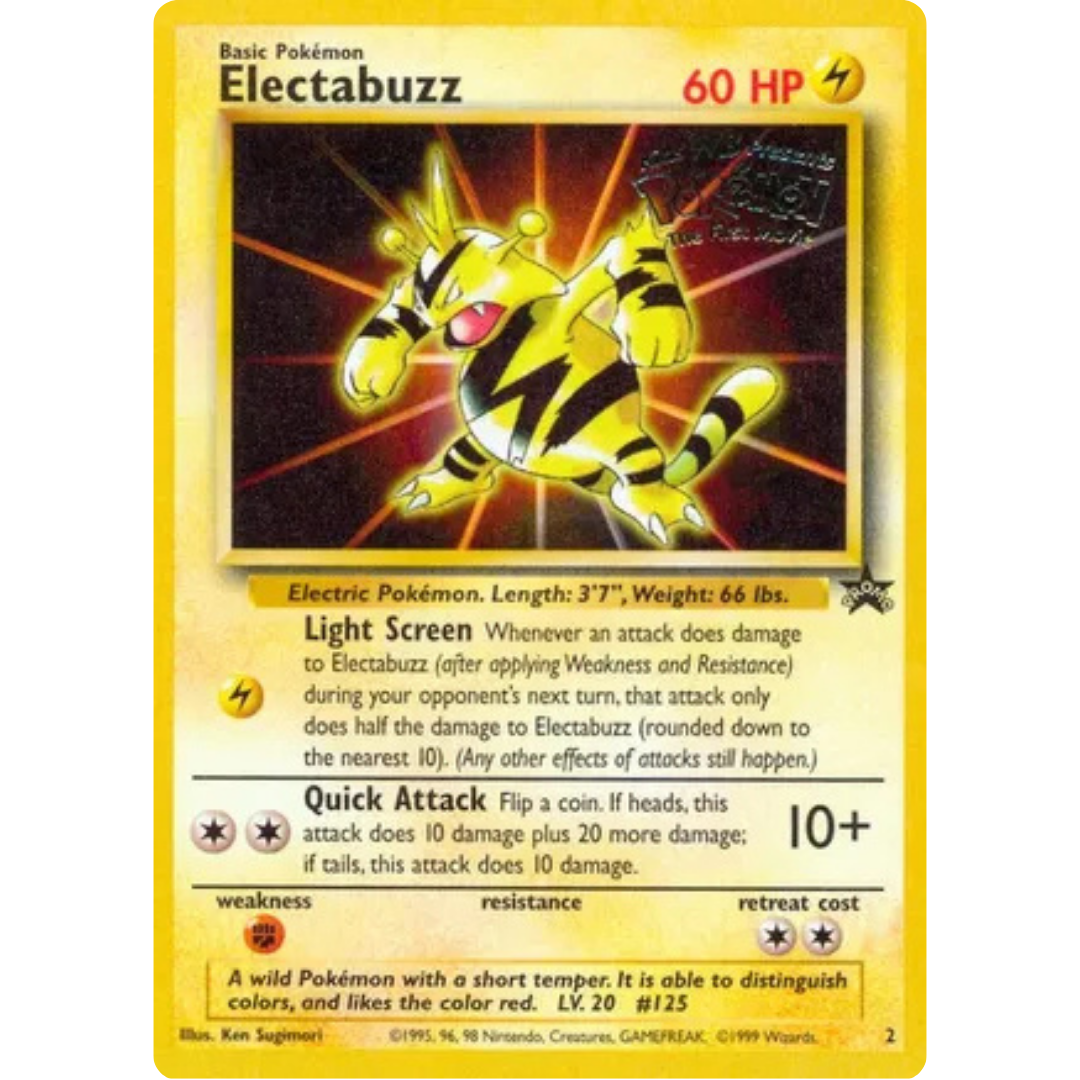 Electabuzz (Movie Promo) 002  WoTC Promo - Promo